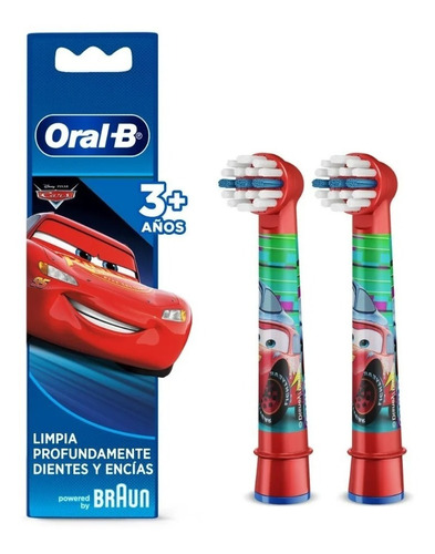 Oral-b Repuesto Cepillo Eléctrico Cars +3 Años  2uni