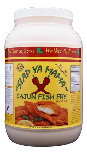 Mezcla Cajun Slap Ya Mama Para Pescado Frito 2490g