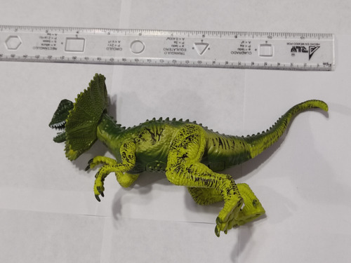 Juguete Dinosaurio Dilophosaurus Con Sonido (Usado)