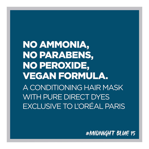 Tinte De Pelo L'oreal Paris Colorista Semipermanente Midnigh
