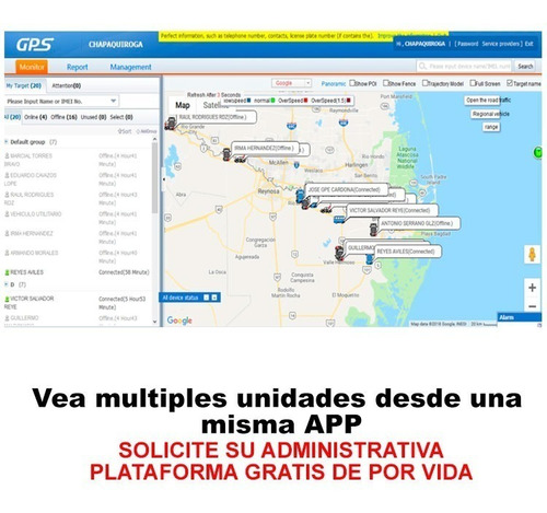 Imagen 8 de 8 de Rastreador Gps Tracker Obd Plataforma Gratis De Por Vida