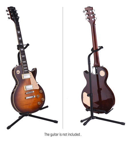 Suporte De Chão De Guitarra De Metal Para Instrumentos Elétr