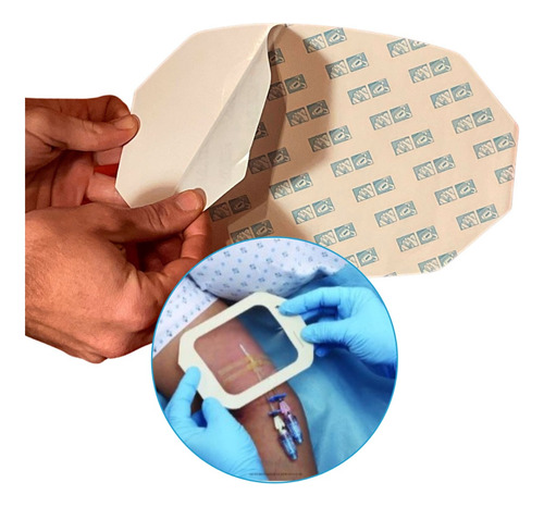 Aposito Esteril Impermeable Heridas Film Adhesivo 6x7cm X10u
