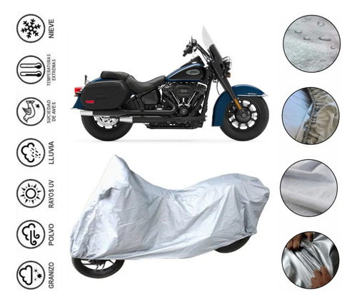 Forro Impermeable Moto Para Harley Davidson Heritage Classic
