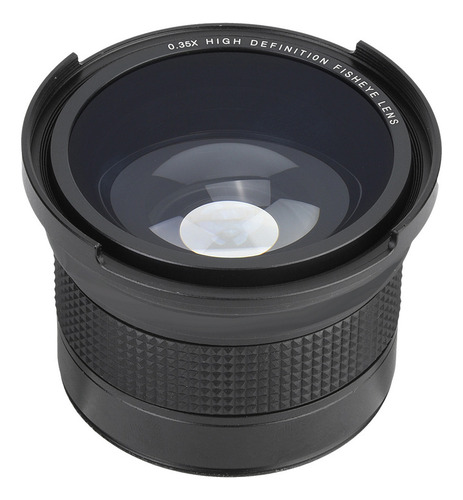Lente Super Gran Angular Ojo De Pez De 58mm 0.35x Para Slr D