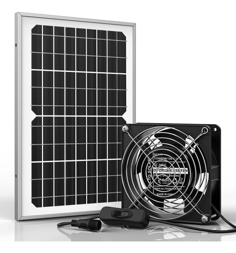Allto Solar Kit Ventilador Impermeable Cn Energia Pro 10