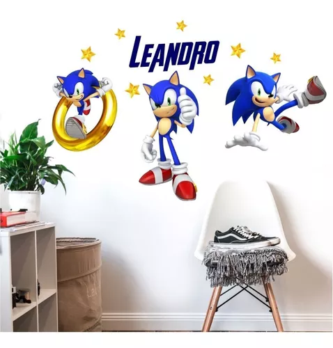 Adesivo Decorativo em relevo fácil aplicação SONIC