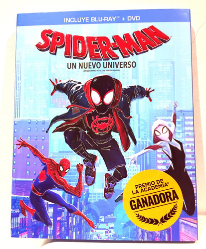 Spider-man: Un Nuevo Universo Bluray + Dvd Nuevo Original
