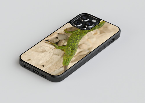 Funda Diseño Para iPhone Mascota Camaleon  #5