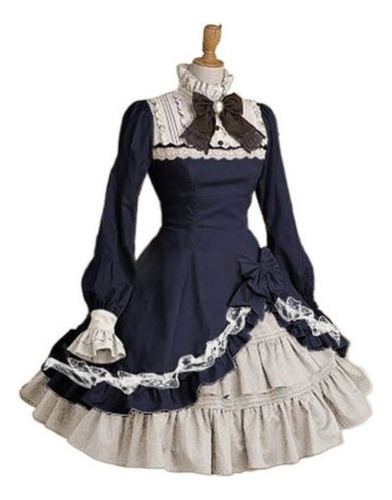 Criada Cosplay Anime Traje Sirviente Sirviente Vestido Lolit