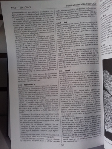 Imagen 10 de 10 de Biblia De Referencia Thompson Rvr1960 Milenio Tapa Dura