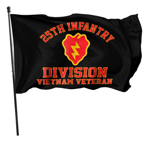 Huzeiminniu Bandera De Veterano De Vietnam De La 25ª Divisió