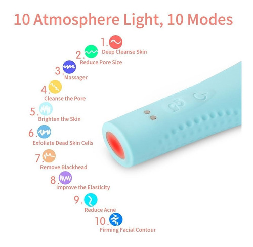 Cepillo De Limpieza Facial Levett Misia, Ipx7, De Silicona