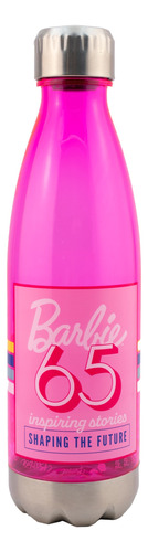 Botella De Plástico Para Agua Barbie 65 Aniversario 700 Ml