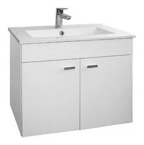 Imagen 4 de 6 de Mueble De Baño Con Bacha De Loza Niza 62 Cm Ancho