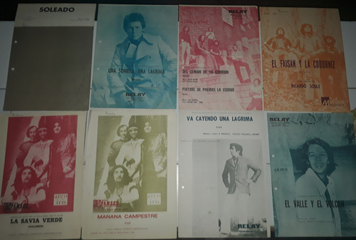 Partituras Varias Leer Descripcion! (Usado)