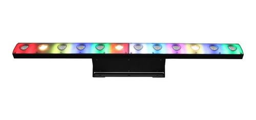 Kit 12 Unid Ribalta 2in1 Beam Efeitos Ambar Rgb Camaleão