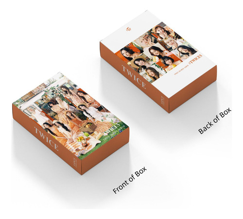 55pcs-album Twice5 Cartão Pequeno Momo Sana Lin Na Lian