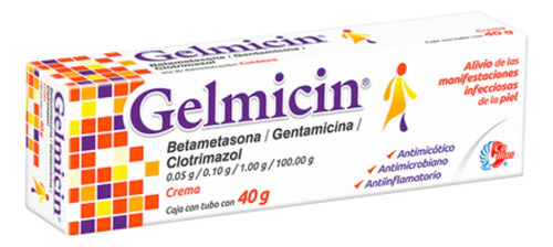 Gelmicin Crema 40 Gr Pack C/4 Pzs