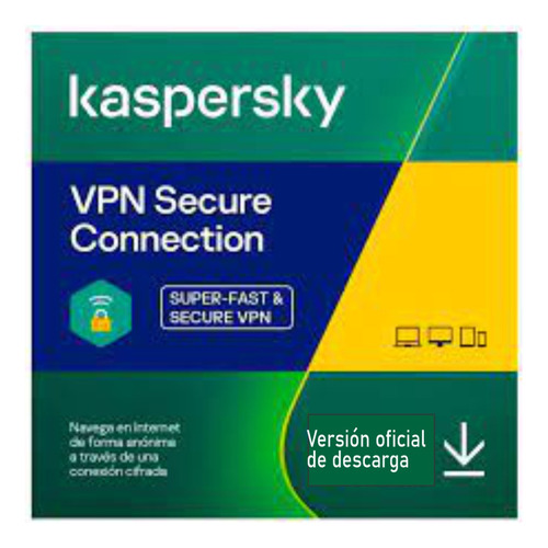 Kaspersky Orig. Secure Connection 5-disposit;1-user 1 Año