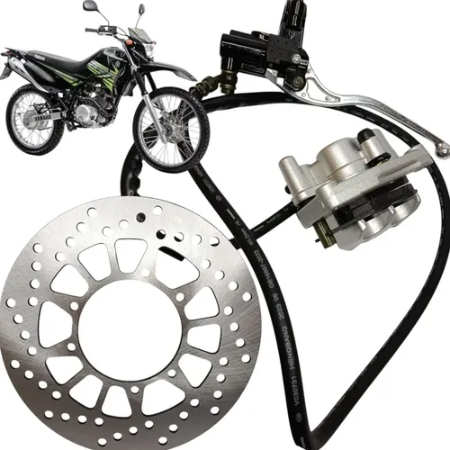 Kit Sistema De Freio Completo Xtz 125 2003 A 2016 Disco