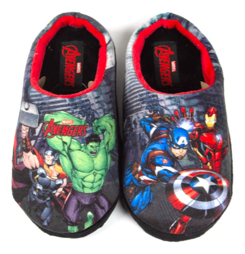 Pantuflas Marvel Super Heroes Chicos Avengers Comodo 04501-4