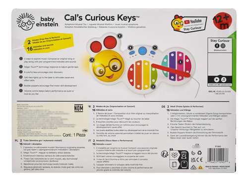Juguete Musical Xilofono 16 Melodias Con Luz Baby Einstein