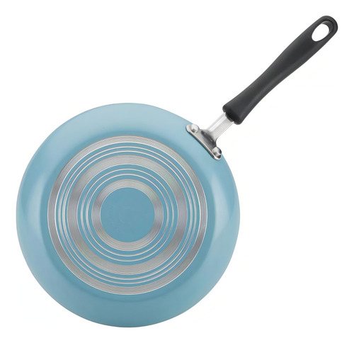 Bateria De Cocina Antiadherente 15 Piezas Ollas Sarten Color Azul
