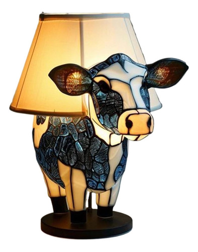 Lámpara De Sobremesa Con Forma De Vaca,lámpara De Mesilla De