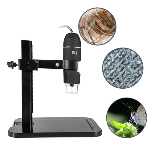 Microscópio Portátil Usb Digital 1000x Eletrônico