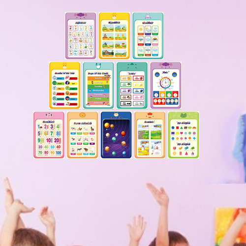 Nuevo Póster Educativo De Aprendizaje Preescolar For Niños