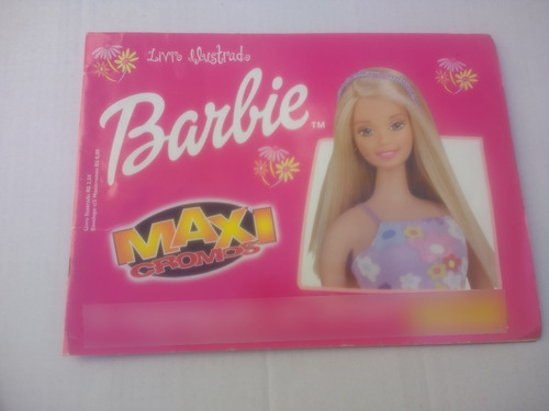 Album Barbie - Maxi Cromos - Ed Panini - Faltam  17 Cromos