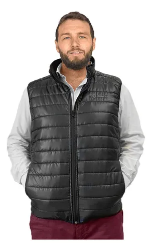 Chaleco top plumas monta帽a