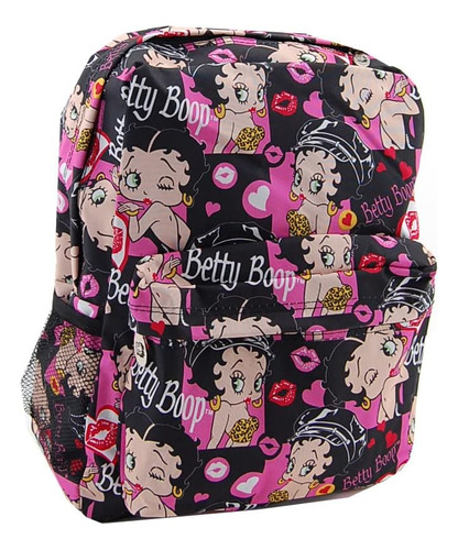 Mochila Grande De Microfibra Betty Boop - Bnc Ct1