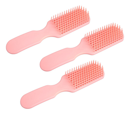 Cepillo Desenredante Portátil Para Cabello Profesional, 3 Un