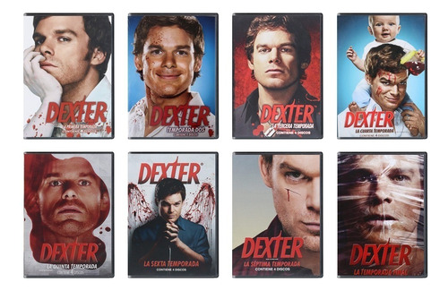 Dexter Serie Completa Temporadas 1 2 3 4 5 6 7 8 Paquete Dvd