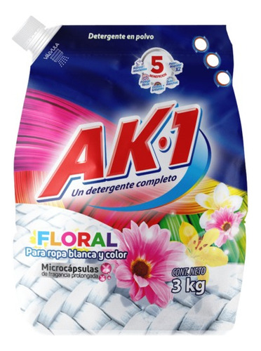 Detergente Floral A-k1 X 3 Kg - Kg