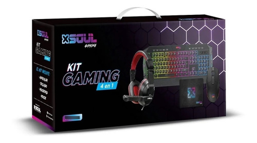 Combo Gamer Teclado + Mouse + Auricular Gamer + Web Cam Full