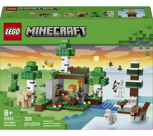 Aventura de primeira noite de LEGO Minecraft 21593
