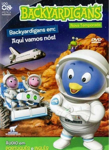 Dvd Backyardigans - Marte Aqui Vamos Nós