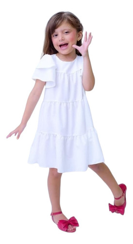 Vestido Infantil Rodado 3 Marias Menina Verão Blogueirinha