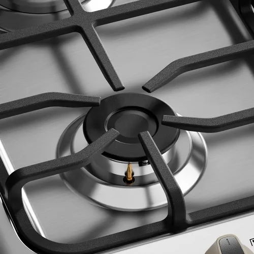 Cocina 4 Quemadores Mcg-4qpi24ns Silver Midea