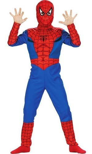 Disfraz Para Niño Spiderman Marvel Talla 6  Halloween