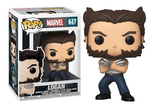 Logan Marvel X Men 647 Figura Funko Coleccion ¡nuevo!