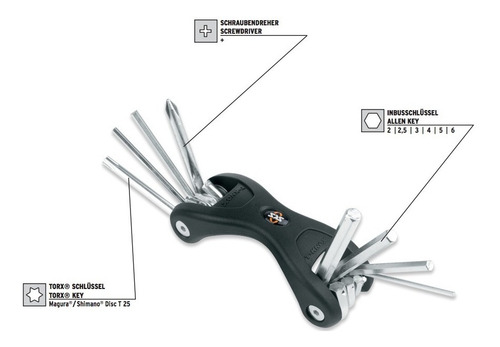 Multiherramienta Sks T-knox 8 Funciones