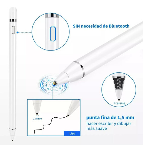 Pluma Lápiz Universal Pen Para Tableta Ipad Android Iphone