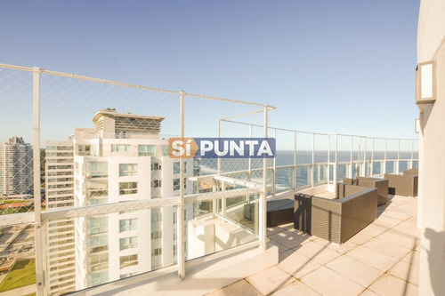 Imagen 24 de 30 de Apartamento Penthouse, 4 Dormitorios Y Dependencia, Brava, Punta Del Este, Venta