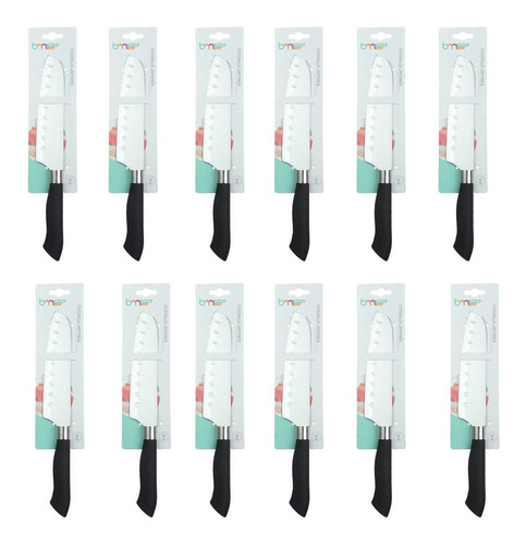 Pack 12 Cuchillo Cocina Profesional Acero Japones