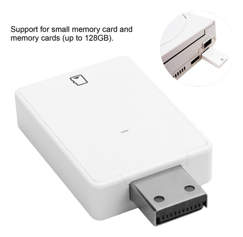 Lector Adaptador De Tarjetas De Memoria Dc Para Juegos Sega