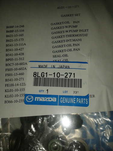 Juego De Empacadura Mazda 6 2004/2006